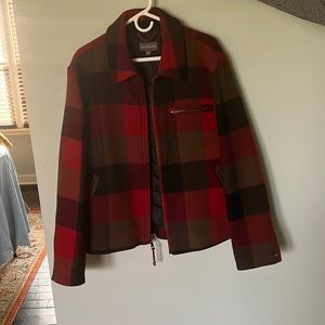 L.L.bean men’s plaid jacket excellent condition